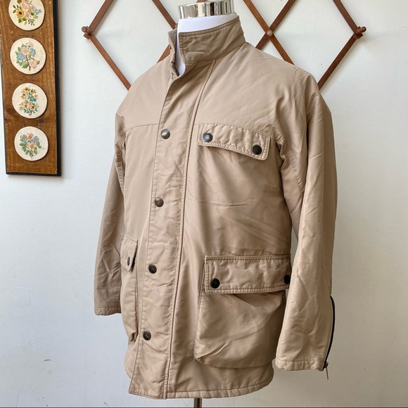 Coach Leatherware Utility Field Jacket Tan Small - Picture 11 of 14